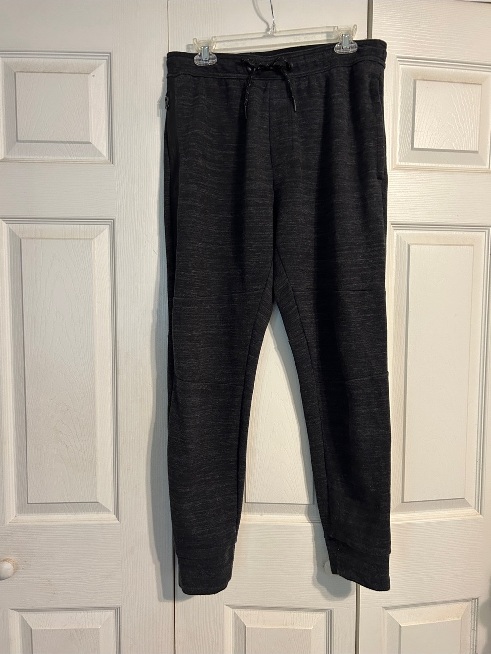 American Eagle Black Drawstring Jogger Sweatpants Medium Athleisure Loungewear